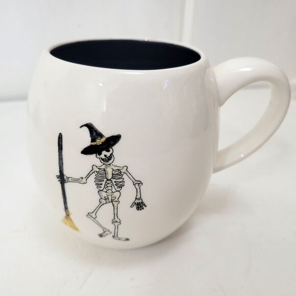 Rae Dunn Halloween Skeleton Coffee Mug - Picture 3 of 8